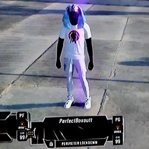 2k21 All star 3  99 overall Perimeter Lockdown.